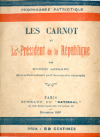 Les Carnot et le président de la république