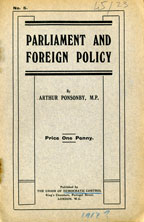 Parliament and foreign policy