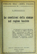 Le condizioni della stampa nel regime fascista