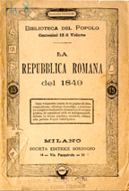 La Repubblica Romana del 1849