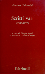 Scritti vari (1900-1957)