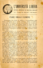 L'università libera