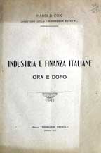 Industria e finanza italiane