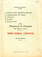 Cenni storico-statistici della Provincia di Ferrara