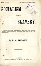 Socialism and slavery