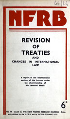 Revision of treaties and changes in international law