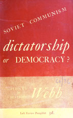 Soviet communism: dictatorship or democracy?